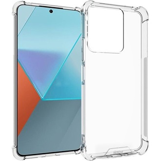 Xiaomi Poco C65 ROAR JELLY ARMOR szilikon telefonvédő ütésállóság, légpárnás sarok, ÁTLÁTSZÓ