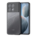 Xiaomi Poco F6 Pro 4G DUX DUCIS AIMO szilikon telefonvédő ütésállóság, hullám, FEKETE