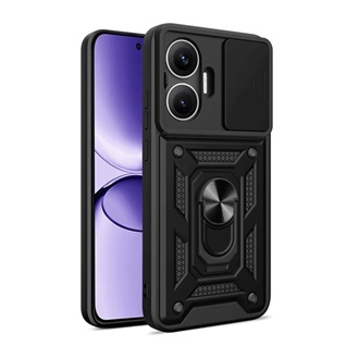 Xiaomi Poco F7 GIGAPACK Defender szilikon telefonvédő ütésállóság, kameravédő, FEKETE