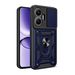 Xiaomi Poco F7 GIGAPACK Defender szilikon telefonvédő ütésállóság, kameravédő, SÖTÉTKÉK