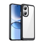 Xiaomi Poco F7 GIGAPACK Szilikon telefonvédő ütésállóság, átlátszó hátlap, FEKETE