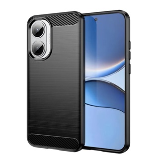 Xiaomi Poco F7 GIGAPACK Szilikon telefonvédő ütésállóság, karbon minta, FEKETE