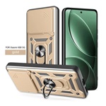 Xiaomi Poco F7 Pro GIGAPACK Defender szilikon telefonvédő ütésállóság, kameravédő, ARANY