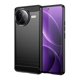 Xiaomi Poco F7 Ultra GIGAPACK Szilikon telefonvédő ütésállóság, karbon minta, FEKETE