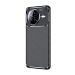 Xiaomi Poco F7 Ultra GIGAPACK Szilikon telefonvédő ütésállóság, karbon minta, FEKETE