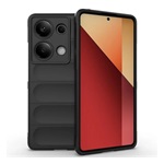 Xiaomi Poco M6 Pro 4G Gigapack Szilikon telefonvédő ütésállóság, 3D, FEKETE