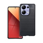 Xiaomi Poco M6 Pro 4G Gigapack Szilikon telefonvédő ütésállóság, karbon minta, FEKETE