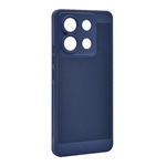 Xiaomi Poco X6 5G Gigapack Műanyag telefonvédő légáteresztő, kameravédő, SÖTÉTKÉK