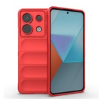 Xiaomi Poco X6 5G Gigapack Szilikon telefonvédő ütésállóság, 3D, PIROS