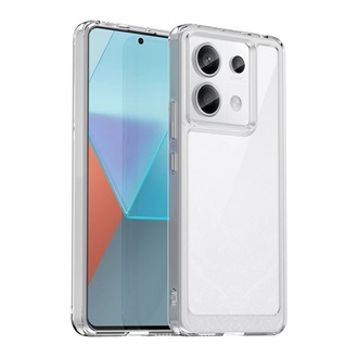 Xiaomi Poco X6 5G Gigapack Szilikon telefonvédő ütésállóság, átlátszó hátlap, ÁTLÁTSZÓ