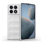 Xiaomi Poco X6 Pro 5G Gigapack Szilikon telefonvédő ütésállóság, 3D, FEHÉR