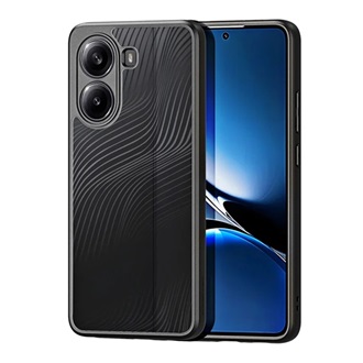 Xiaomi Poco X7 Pro DUX DUCIS AIMO szilikon telefonvédő ütésállóság, hullám, FEKETE