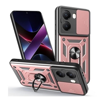 Xiaomi Poco X7 Pro GIGAPACK Defender szilikon telefonvédő ütésállóság, kameravédő, ROZÉARANY