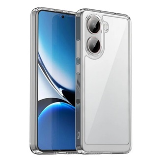 Xiaomi Poco X7 Pro GIGAPACK Szilikon telefonvédő ütésállóság, átlátszó hátlap, ÁTLÁTSZÓ