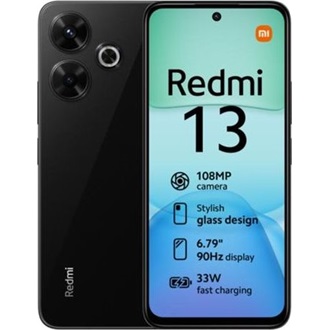 Xiaomi Redmi 13 128GB Dual SIM okostelefon fekete (Midnight Black)