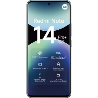 Xiaomi Redmi Note 14 Pro+ 256GB Dual SIM okostelefon kék (Frost Blue)