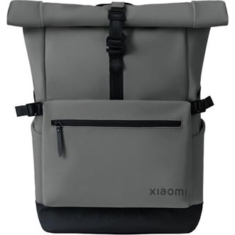Xiaomi Roll Top Casual Backpack 15,6" notebook poliuretán/poliészter hátizsák szürke 23L