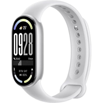 Xiaomi Smart Band 10 Glacier Silver ezüst aktivitásmérő