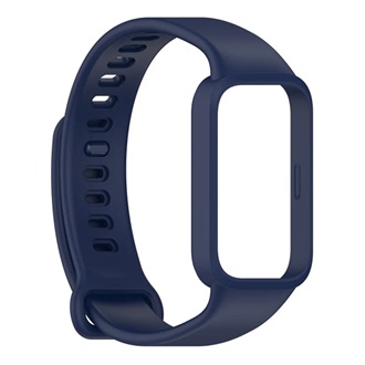 Xiaomi Smart Band 9 Active GIGAPACK Pótszíj egyedi méret, ütésállóság + szilikon keret, SÖTÉTKÉK
