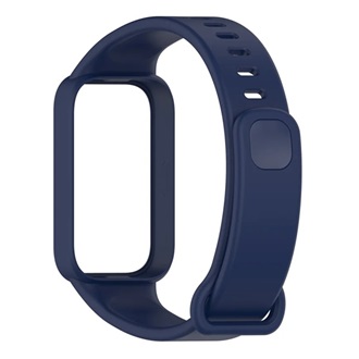 Xiaomi Smart Band 9 Active GIGAPACK Pótszíj egyedi méret, ütésállóság + szilikon keret, SÖTÉTKÉK