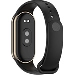 Xiaomi Smart Band 9 Gigapack Pótszíj egyedi méret, szilikon, FEKETE
