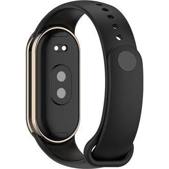 Xiaomi Smart Band 9 Gigapack Pótszíj egyedi méret, szilikon, FEKETE