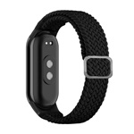 Xiaomi Smart Band 9 Gigapack Pótszíj egyedi méret, szőtt minta, FEKETE