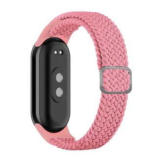 Xiaomi Smart Band 9 Gigapack Pótszíj egyedi méret, szőtt minta, RÓZSASZÍN