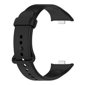 Xiaomi Smart Band 9 Pro GIGAPACK Pótszíj egyedi méret, szilikon, FEKETE