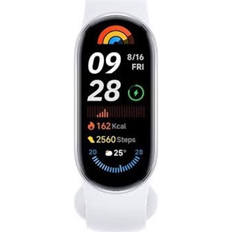 Xiaomi Smart Band 9 aktivitásmérő karpánt ezüst (Glacier Silver)