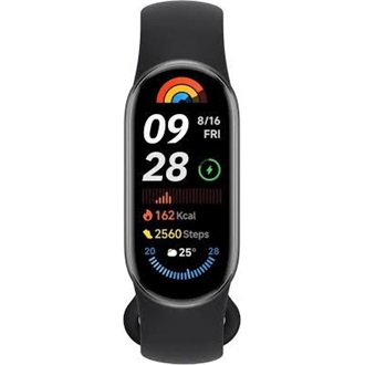 Xiaomi Smart Band 9 aktivitásmérő karpánt fekete (Midnight Black)