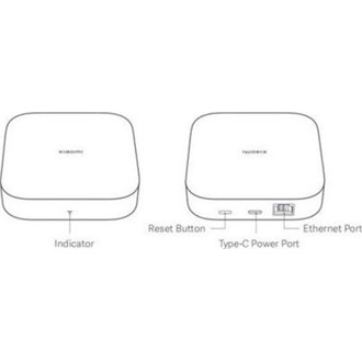 Xiaomi Smart Home Hub 2 Wi-Fi ZigBee okosotthon vezérlő fehér