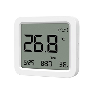 Xiaomi Smart Temperature and Humidity Monitor 3 Mini smart home Bluetooth hőmérséklet + páratartalom érzékelő fehér