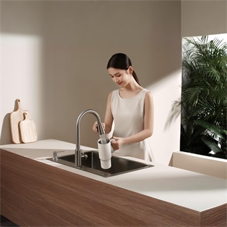 Xiaomi Straw Mug termosz bögre fehér