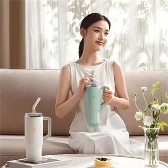 Xiaomi Straw Mug termosz bögre fehér