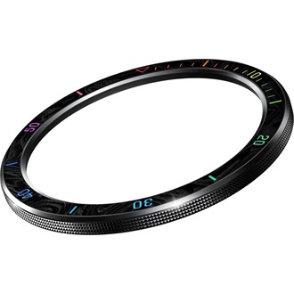 Xiaomi Watch Bezel Rainbow okosóra műanyag hátlap színes