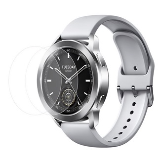 Xiaomi Watch S3 Gigapack Kijelzővédő üveg 2db 2.5D, 9H, ÁTLÁTSZÓ