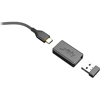 Xtrfy M8 optikai USB / vezeték nélküli gaming egér fekete