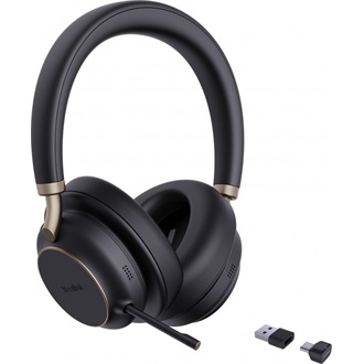 Yealink BH76 Plus Teams fejhallgató headset fekete