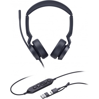 Yealink UH44 Dual Teams fejhallgató headset
