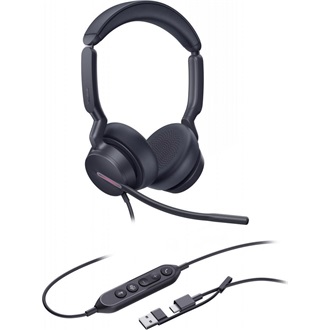 Yealink UH46 Dual Teams fejhallgató headset