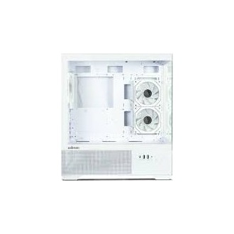 Zalman Chronix V2 táp nélküli ablakos Mid Tower számítógépház fehér