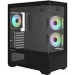 Zalman Chronix V2 táp nélküli ablakos Mid Tower számítógépház fekete
