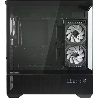 Zalman Chronix V2 táp nélküli ablakos Mid Tower számítógépház fekete