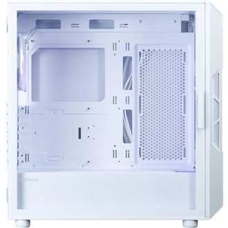 Zalman I3 NEO ARGB V2 táp nélküli ablakos Mid Tower számítógépház fehér