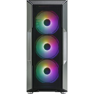 Zalman I3 NEO TG Black táp nélküli ablakos Mid Tower számítógépház fekete