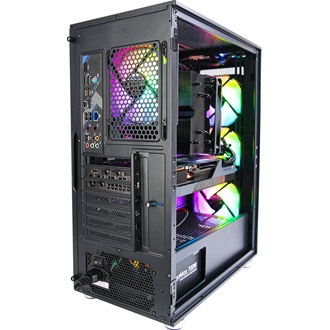 Zalman I3 NEO TG Black táp nélküli ablakos Mid Tower számítógépház fekete