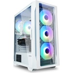 Zalman I3 NEO TG White táp nélküli ablakos Mid Tower számítógépház fehér
