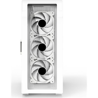 Zalman I3 NEO TG White táp nélküli ablakos Mid Tower számítógépház fehér