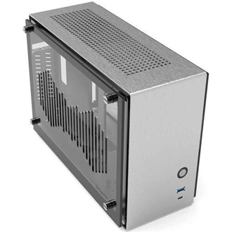 Zalman M2 mini táp nélküli ablakos Mini-ITX számítógépház szürke